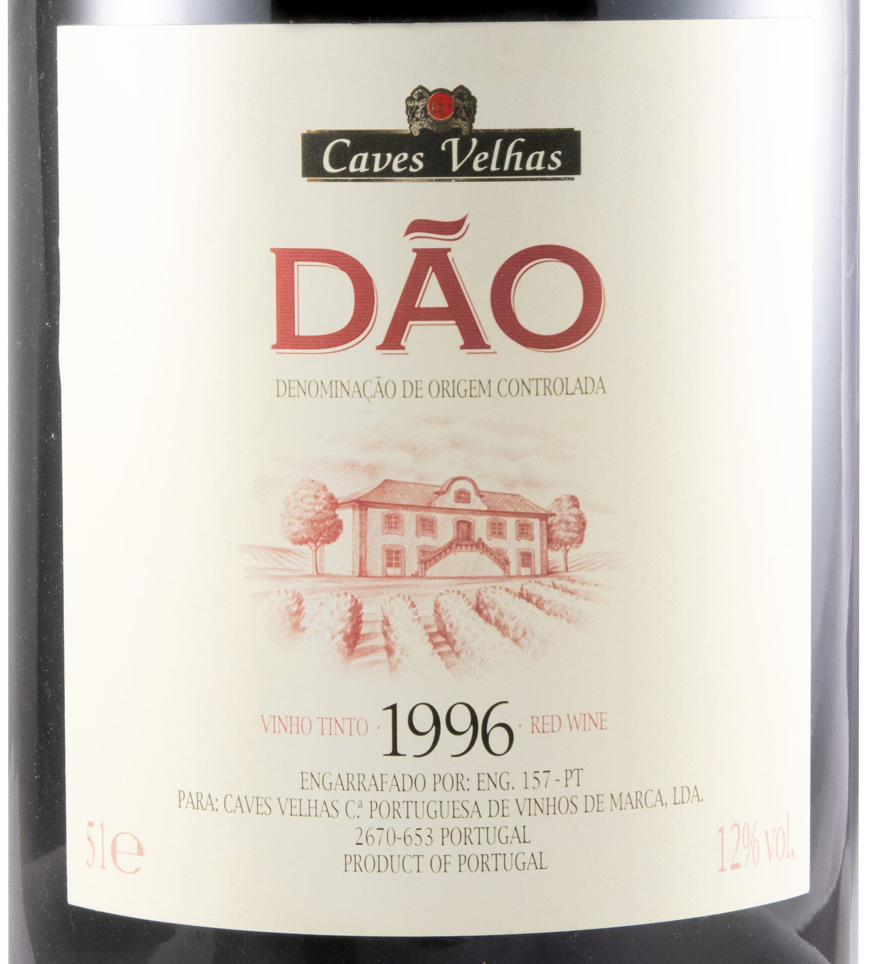 1996 Caves Velhas Dão red 5L