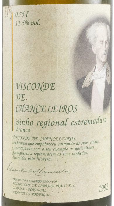 1992 Visconde de Chanceleiros white