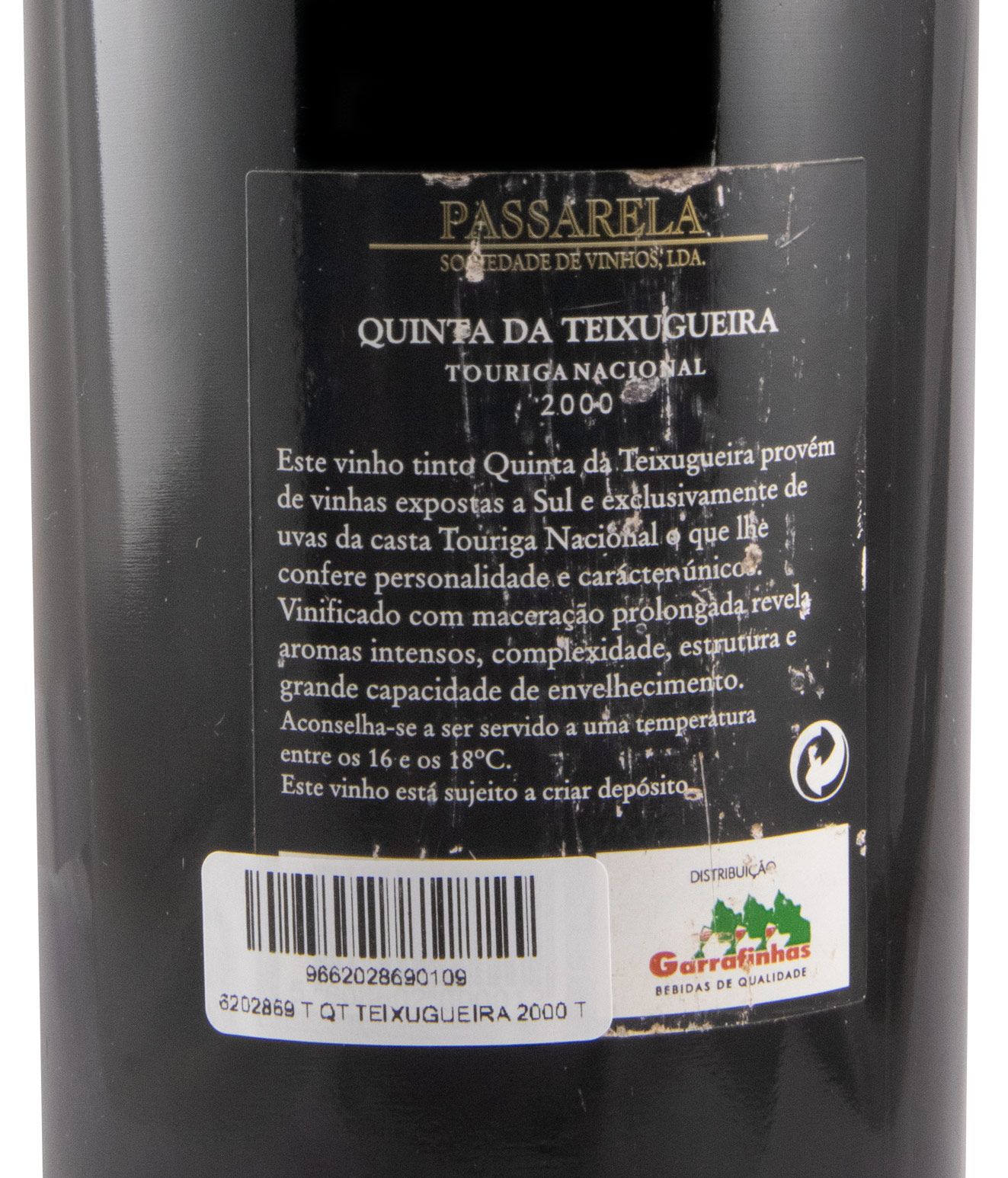 2000 Quinta da Teixugueira Touriga Nacional red