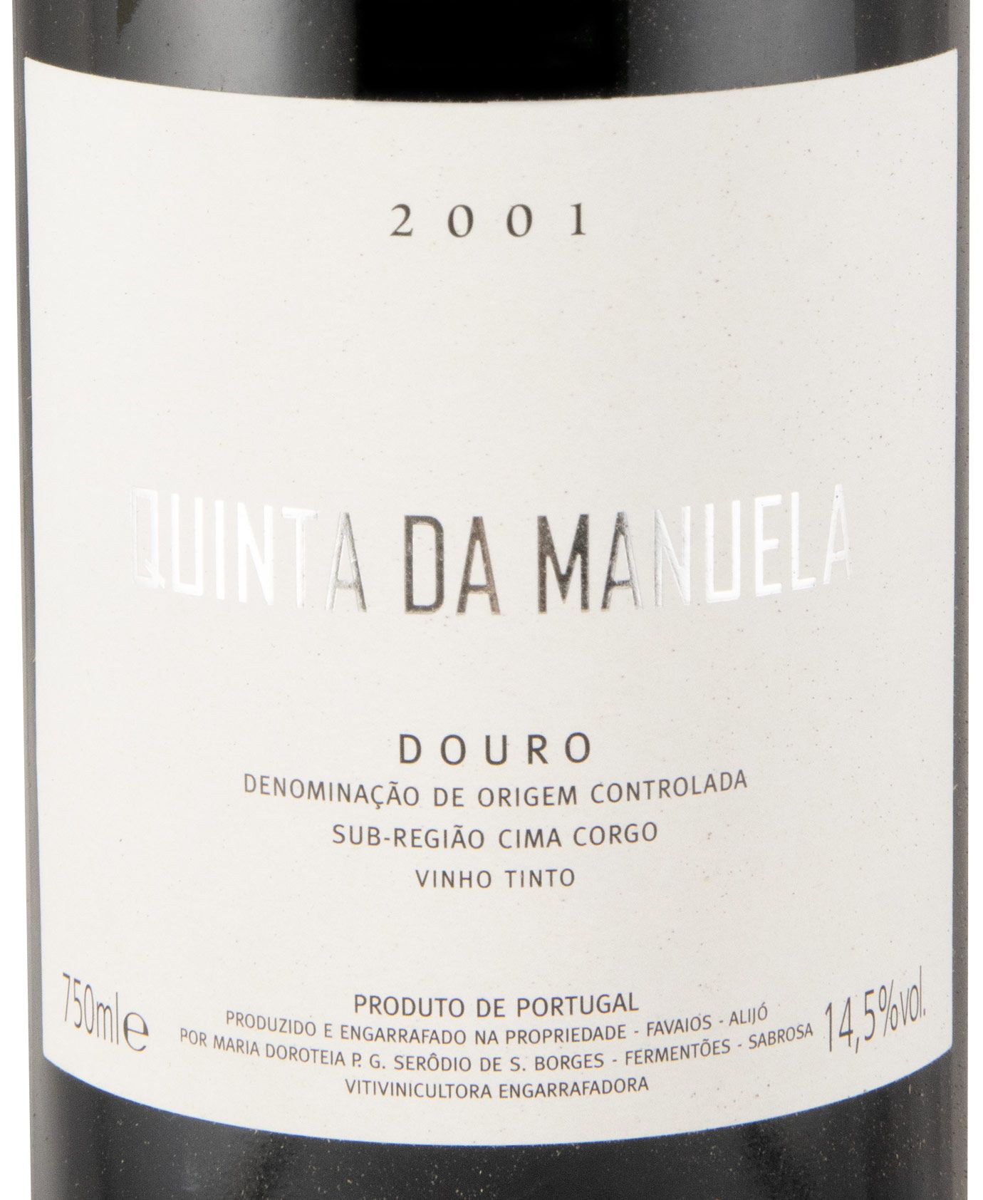 2001 Quinta da Manuela red