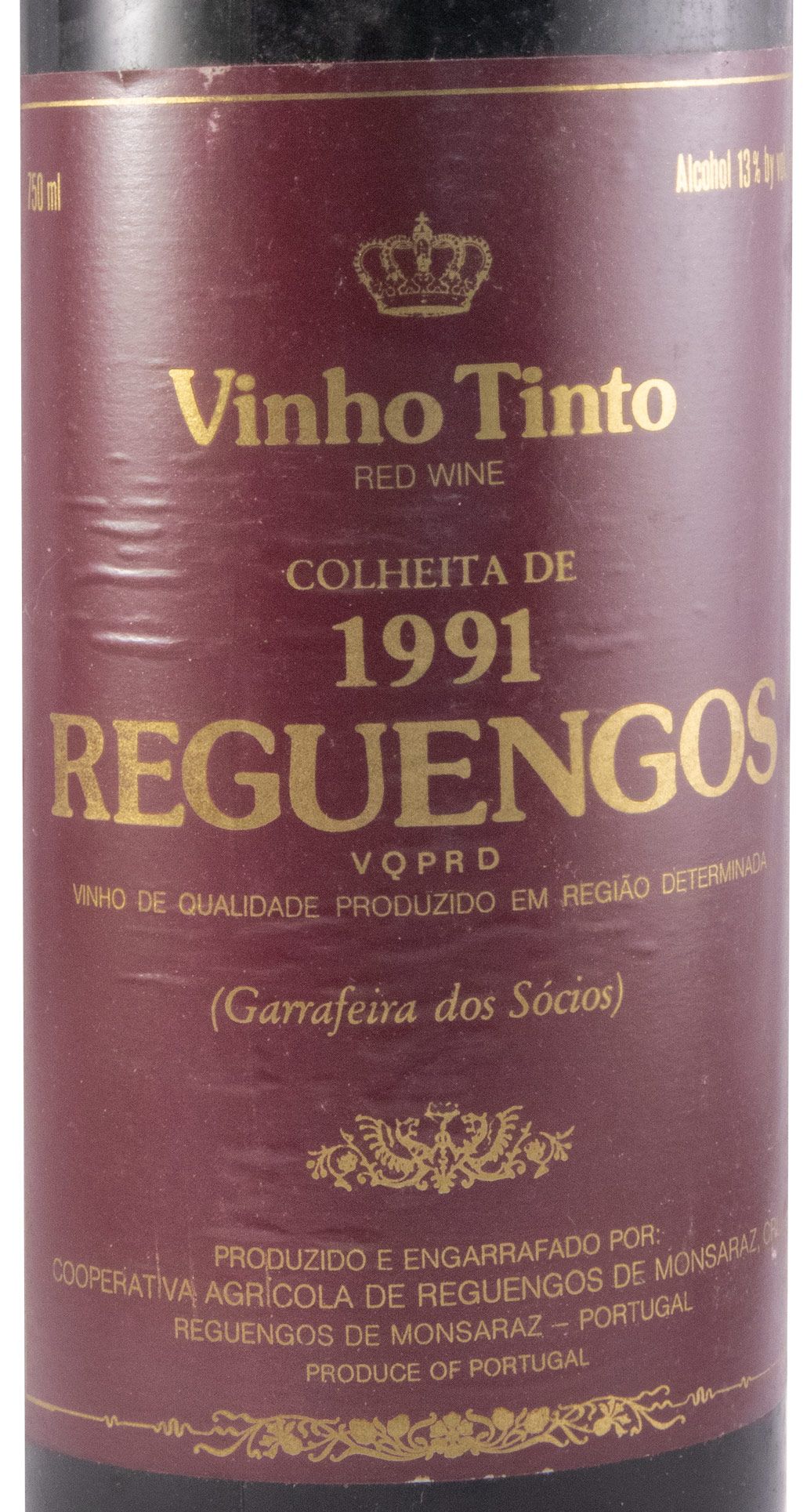 1991 Reguengos Garrafeira dos Sócios tinto