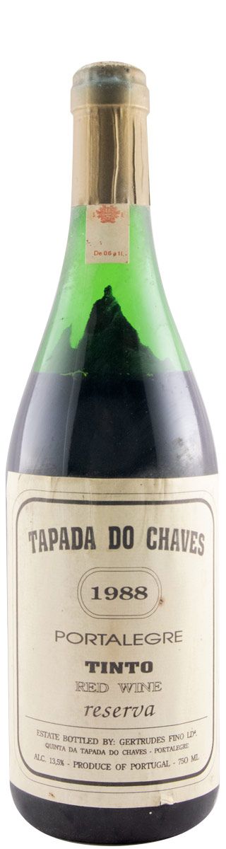 1988 Tapada do Chaves Reserva red