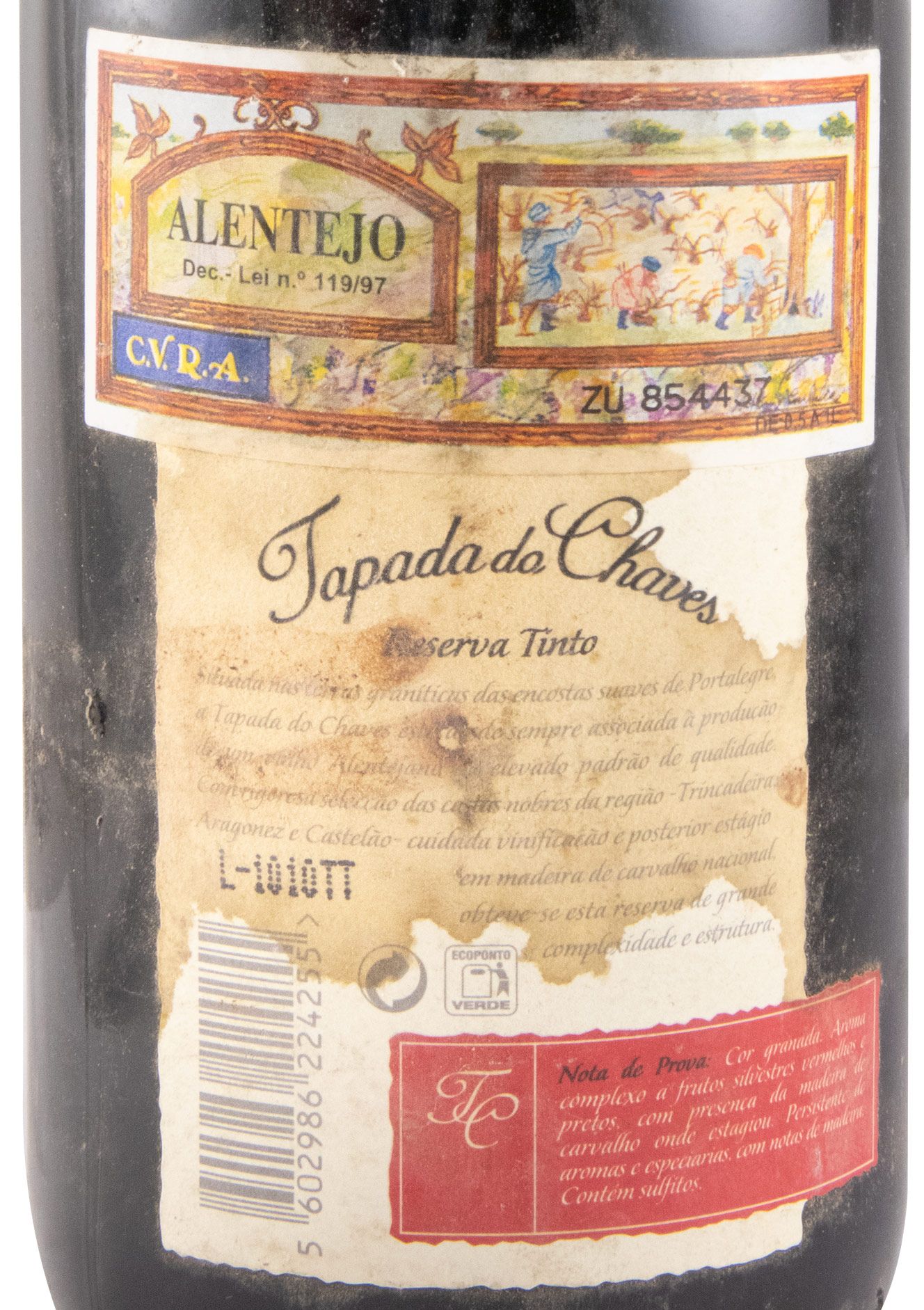 2005 Tapada do Chaves Reserva red