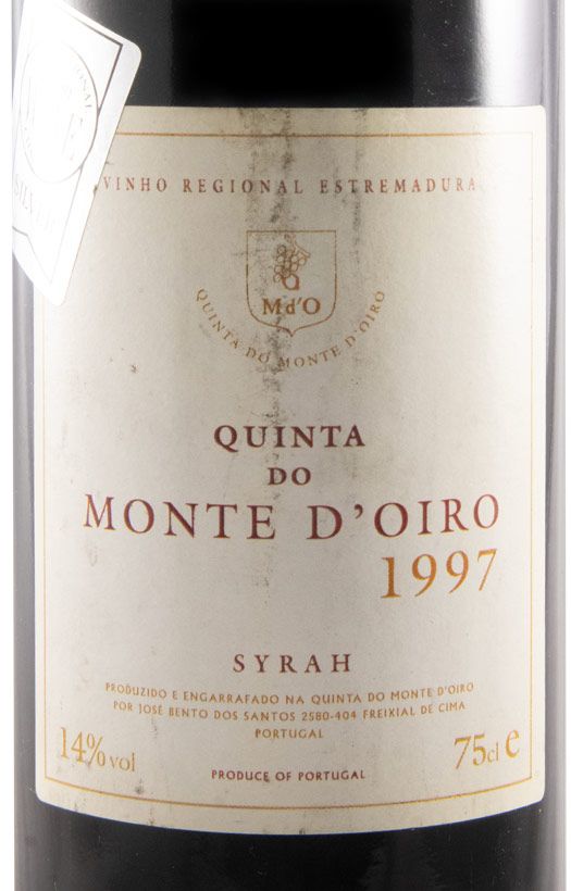 1997 Quinta do Monte d'Oiro Reserva red