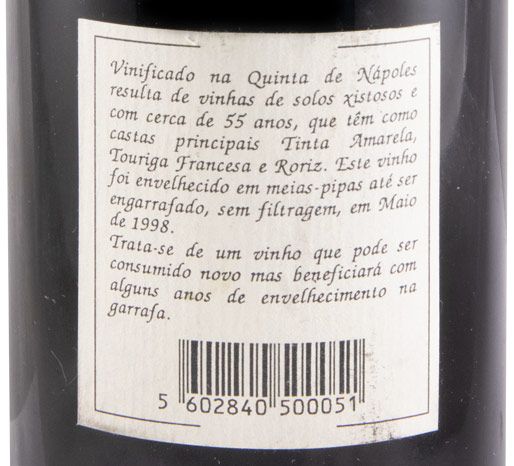 1995 Niepoort Redoma red