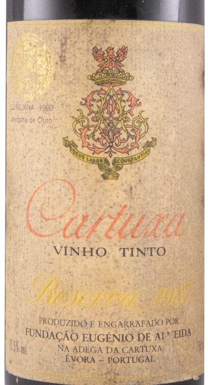 1987 Cartuxa Reserva red