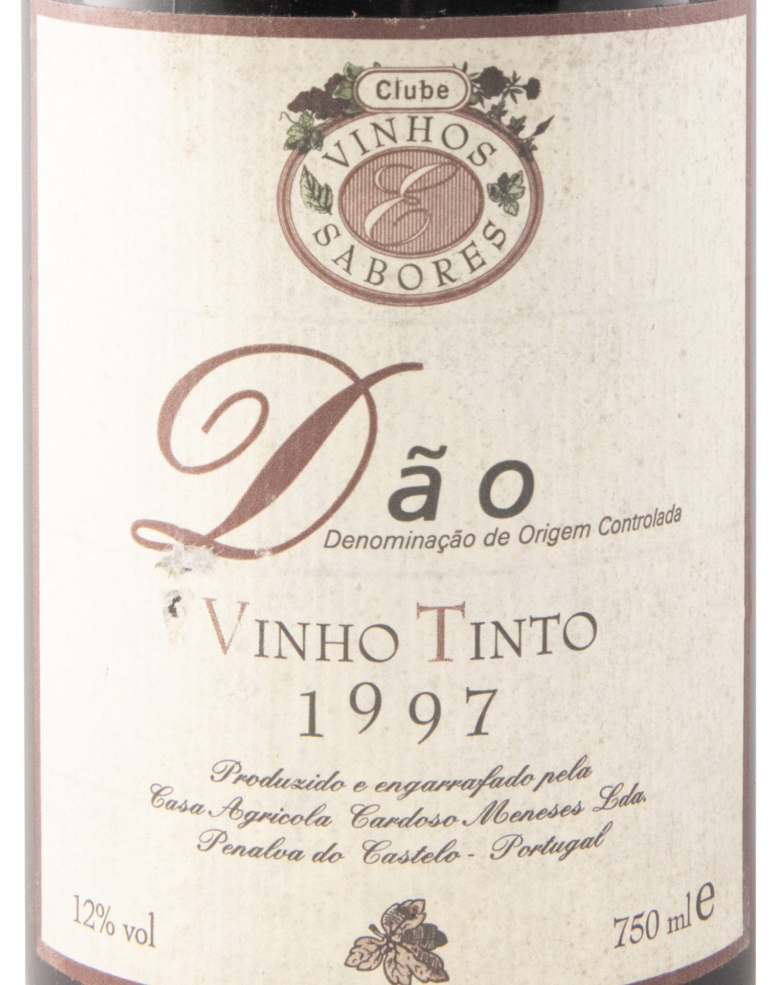 1997 Clube Vinhos & Sabores Dão tinto