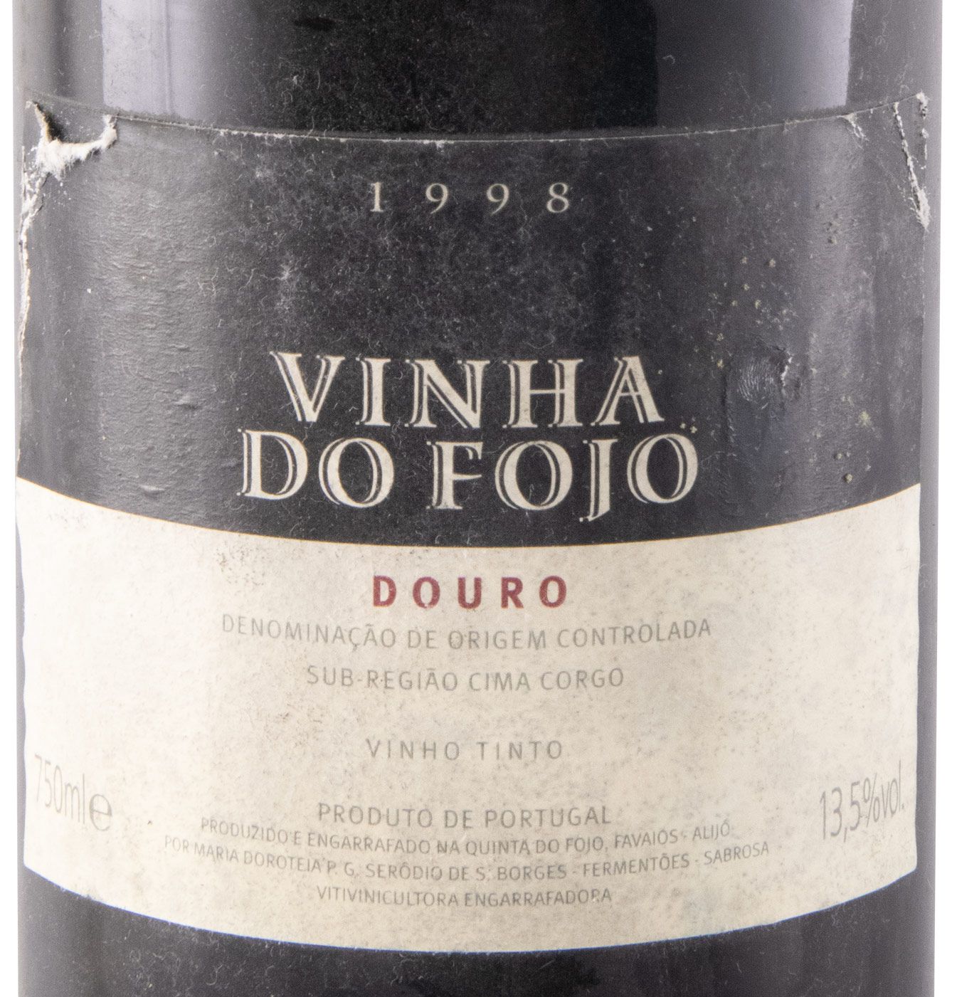 1998 Vinha do Fojo red
