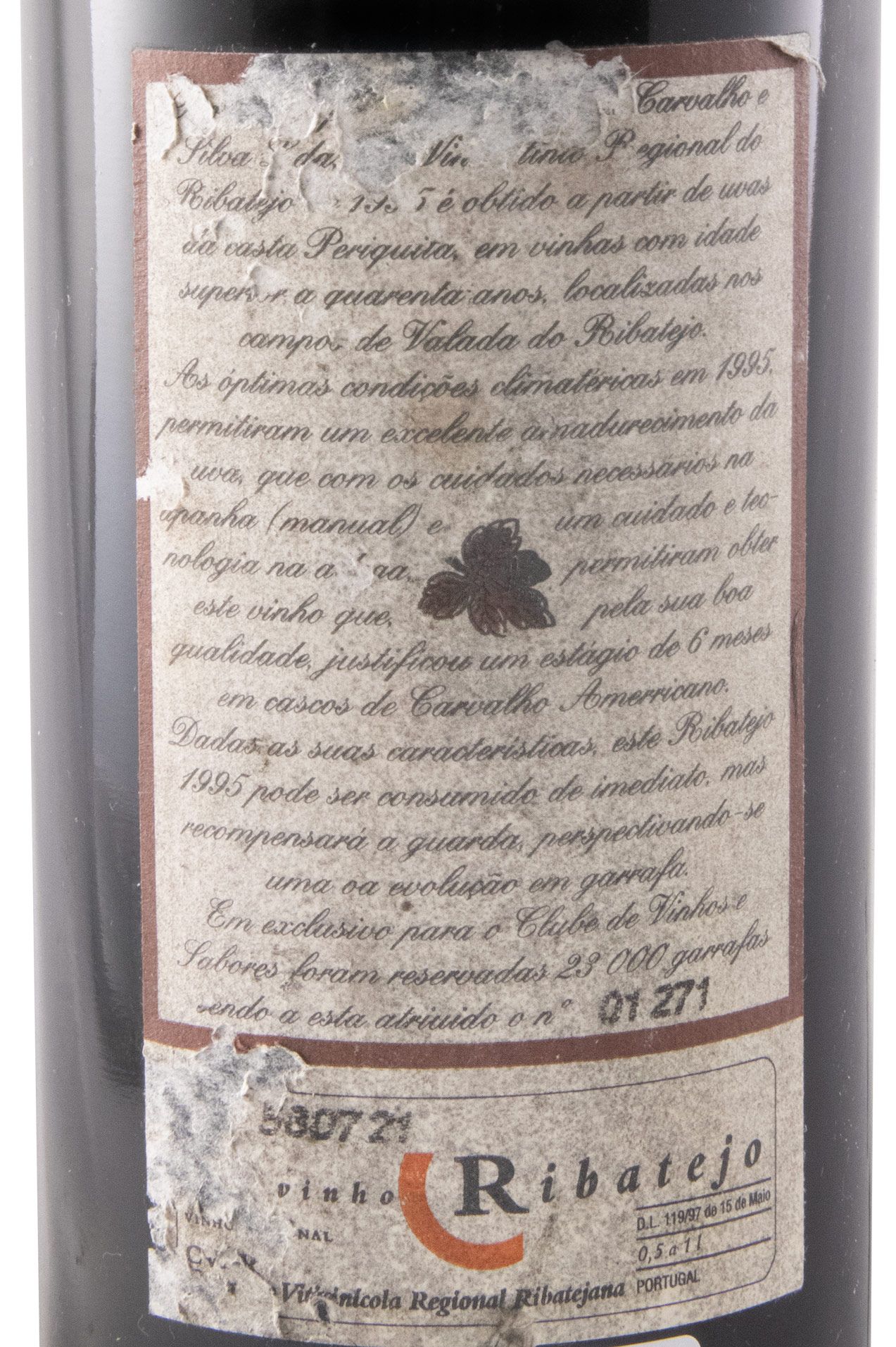 1995 Clube Vinhos & Sabores Ribatejo tinto
