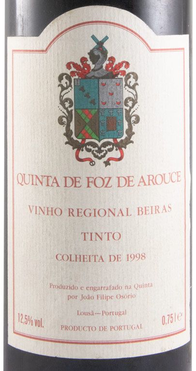 1998 Quinta de Foz de Arouce red