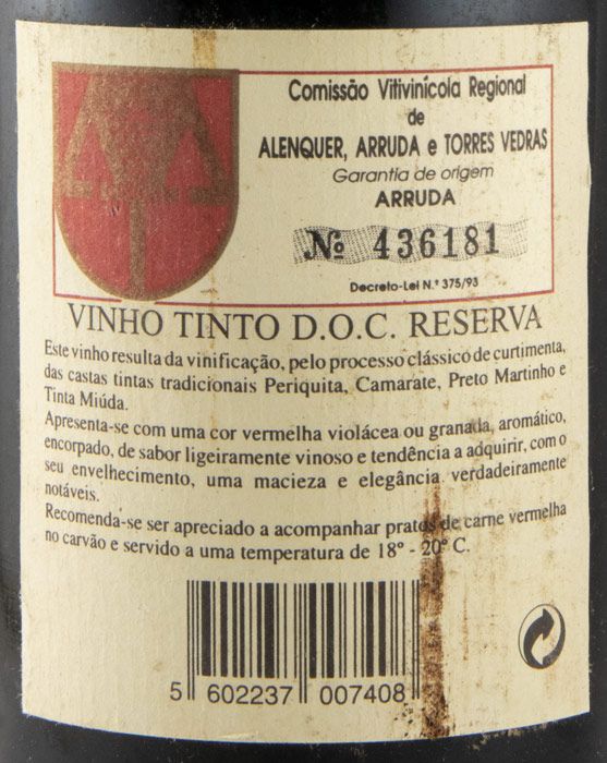 1992 Solpinho Reserva tinto