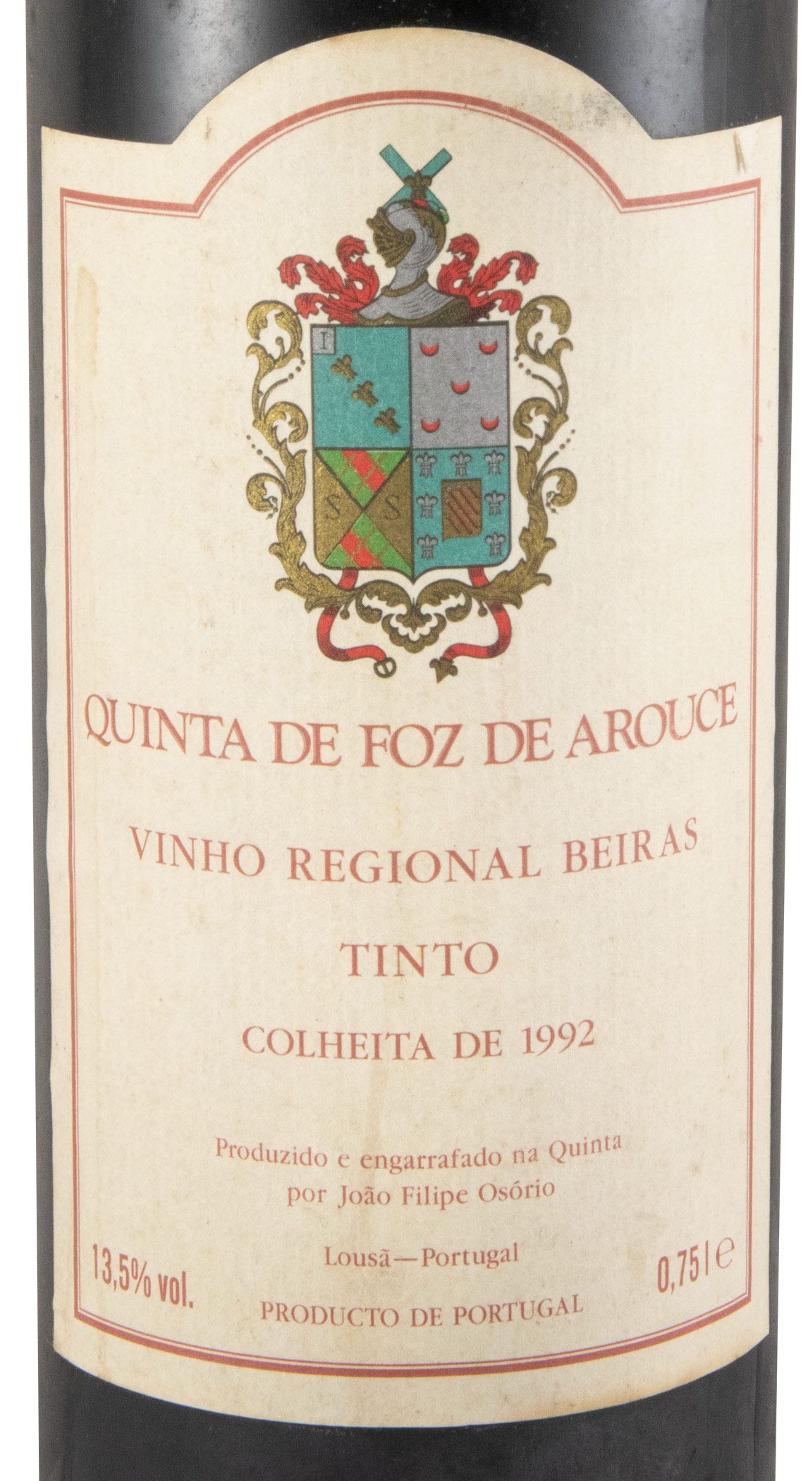 1992 Quinta de Foz de Arouce tinto