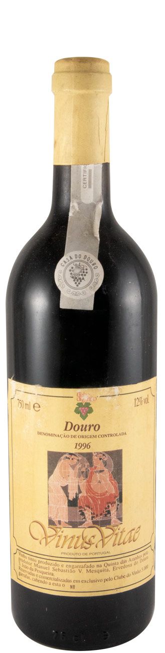 1996 Vinus Vitae Douro tinto (rótulo danificado)