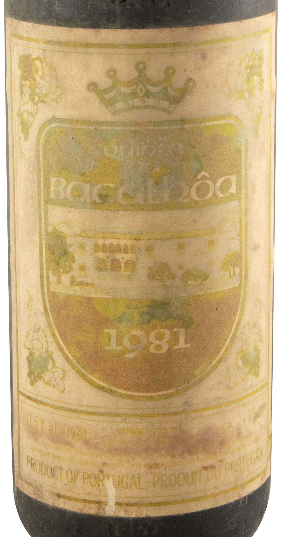 1981 Quinta da Bacalhôa red