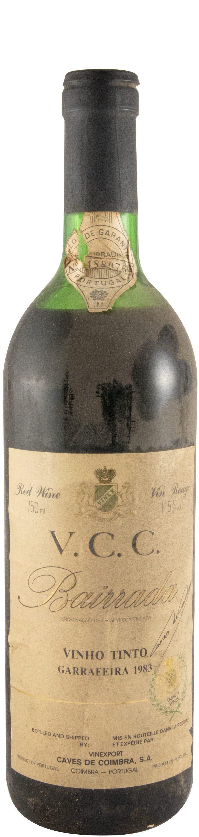 1983 Caves de Coimbra Garrafeira red