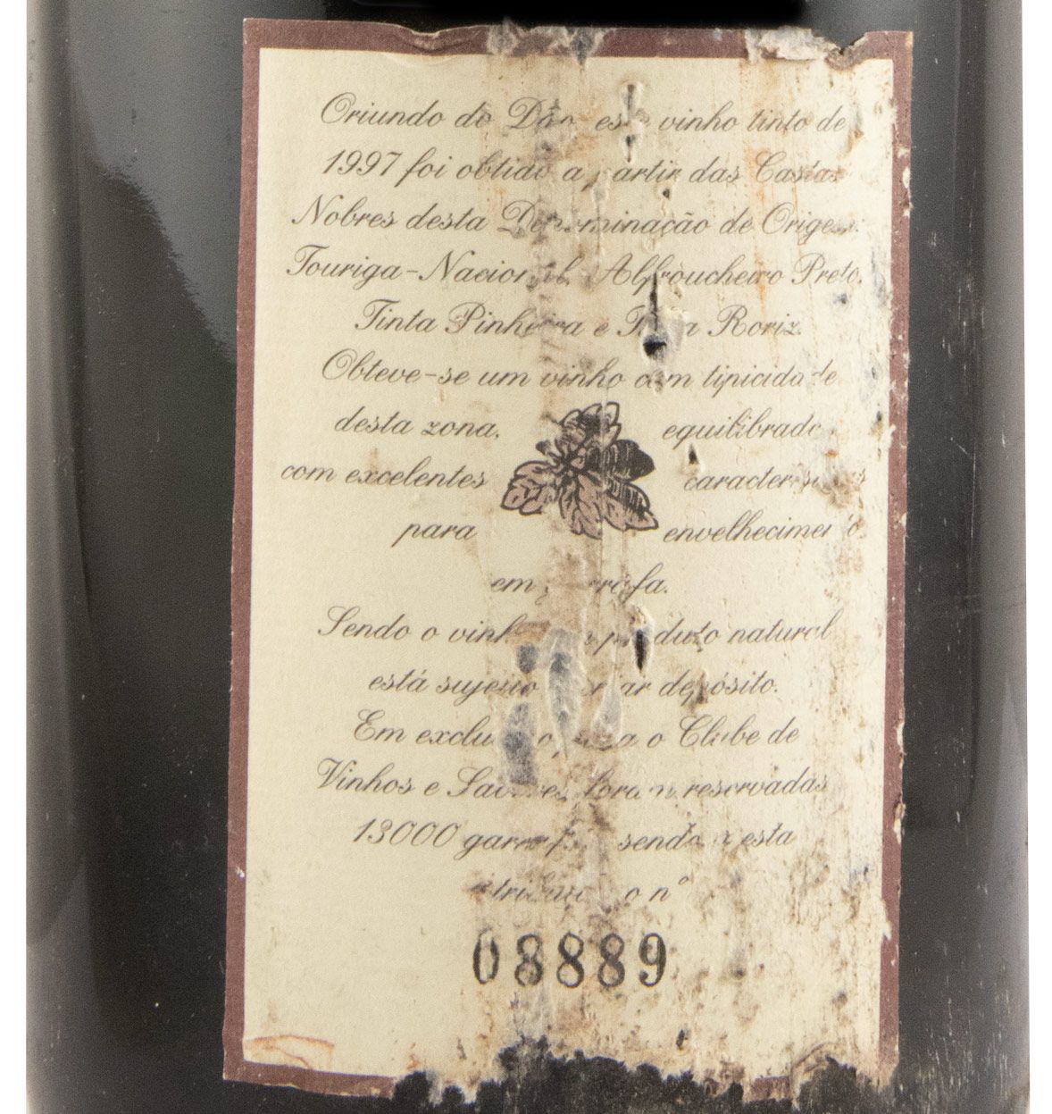1997 Clube Vinhos e Sabores Dão Gouveia tinto