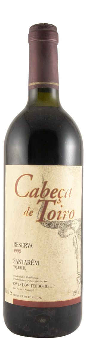 1992 Cabeça de Toiro Reserva tinto
