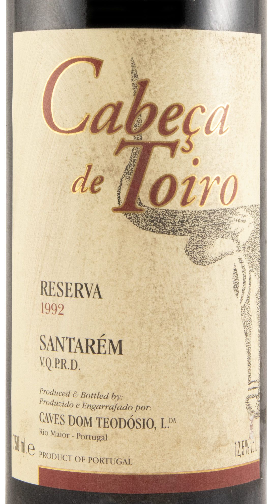 1992 Cabeça de Toiro Reserva tinto