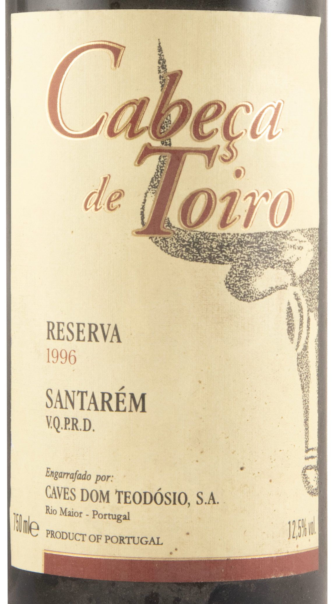 1996 Cabeça de Toiro Reserva red