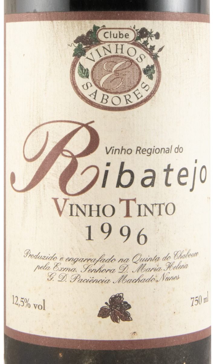 1996 Clube Vinhos e Sabores Ribatejo tinto