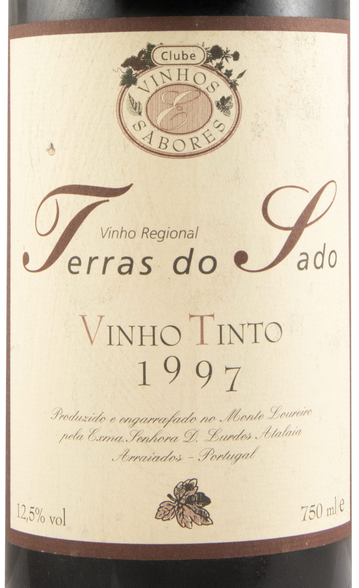 1997 Clube Vinhos e Sabores Terras do Sado tinto