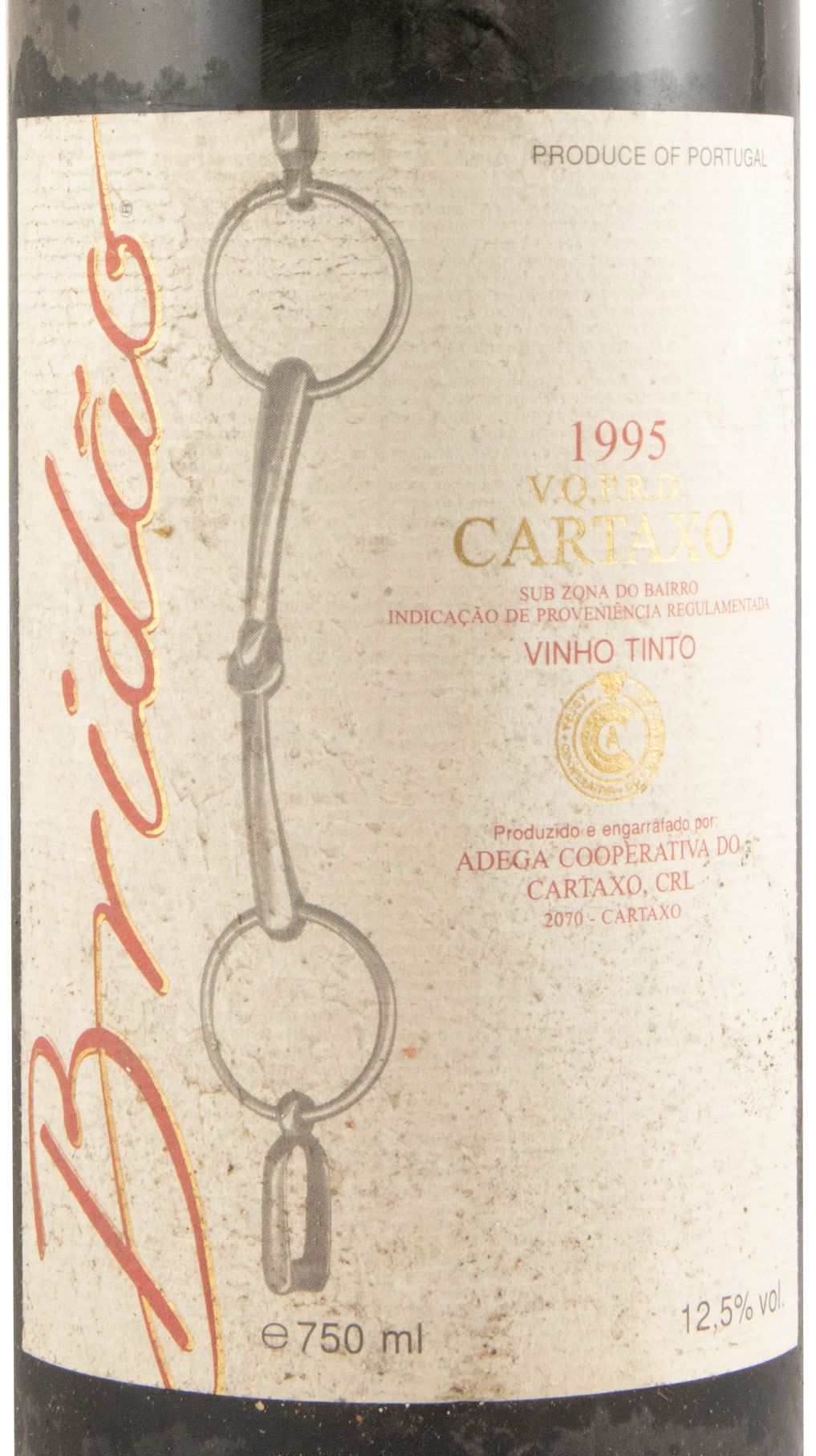 1995 Bridão red (damaged label)