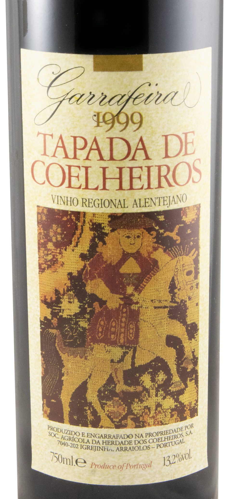 1999 Tapada de Coelheiros Garrafeira red