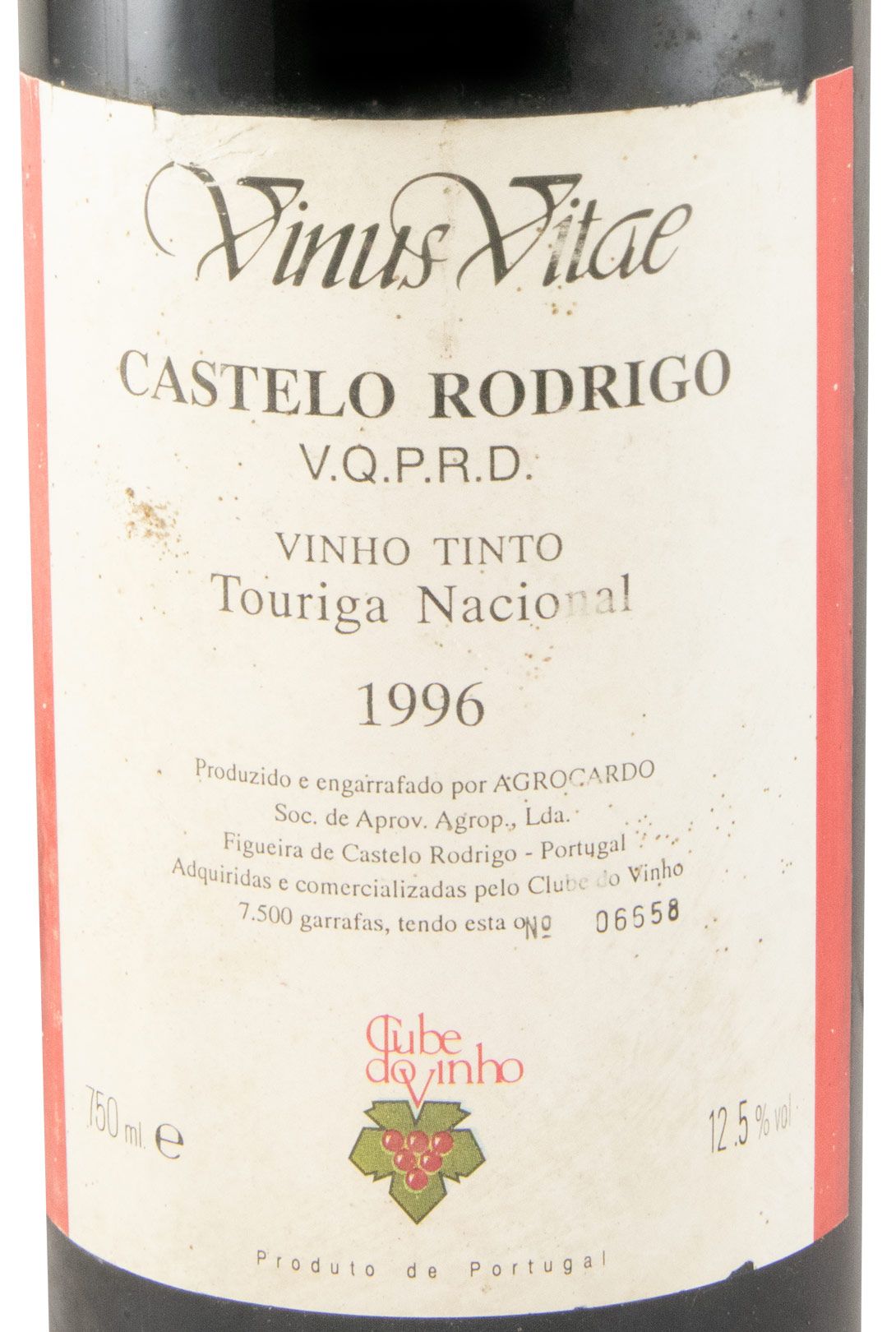1996 Vinus Vitae Castelo Rodrigo Touriga Nacional tinto