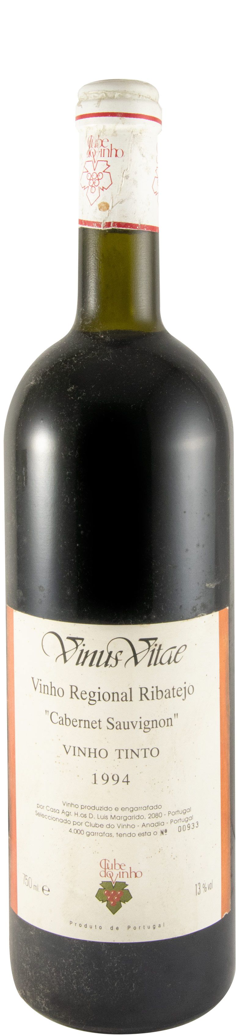 1994 Vinus Vitae Ribatejo Cabernet Sauvignon tinto
