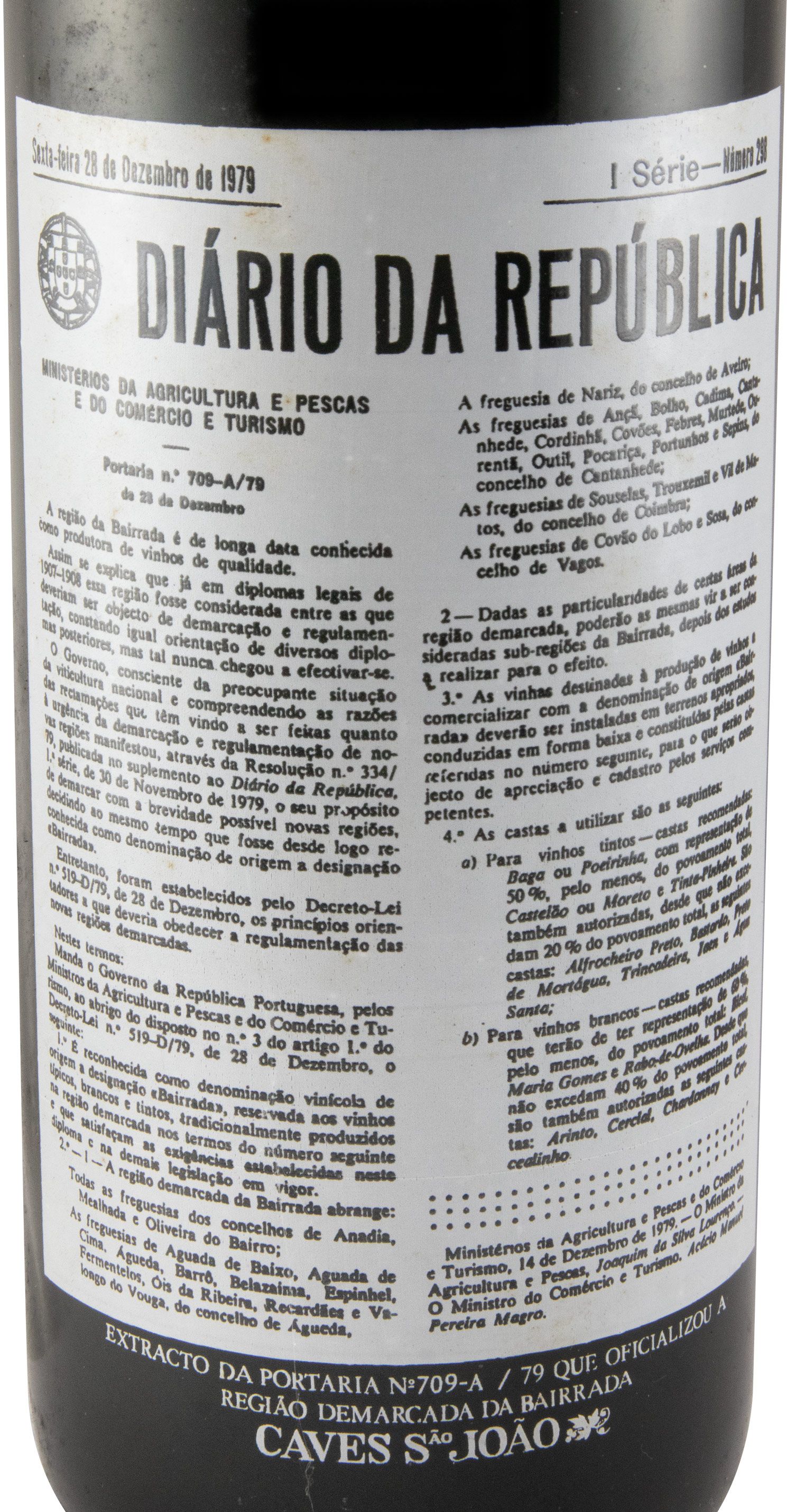 1990 Frei João Reserva red 1.5L