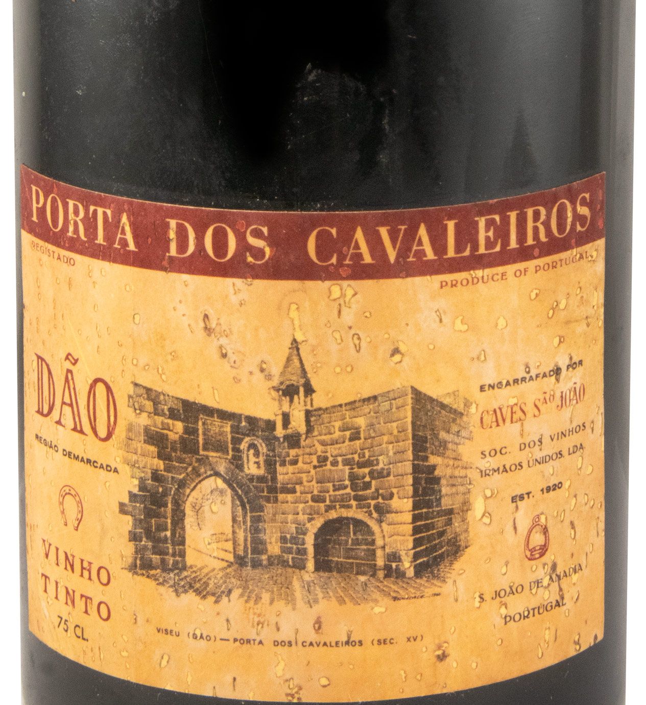1966 Porta dos Cavaleiros Reserva Seleccionada tinto (nível baixo)