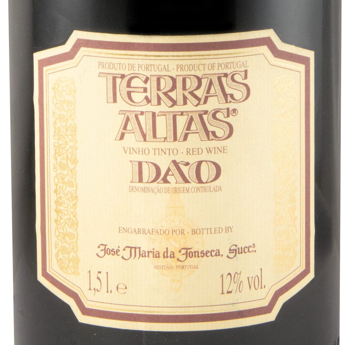 1992 José Maria da Fonseca Dão Terras Altas tinto 1,5L