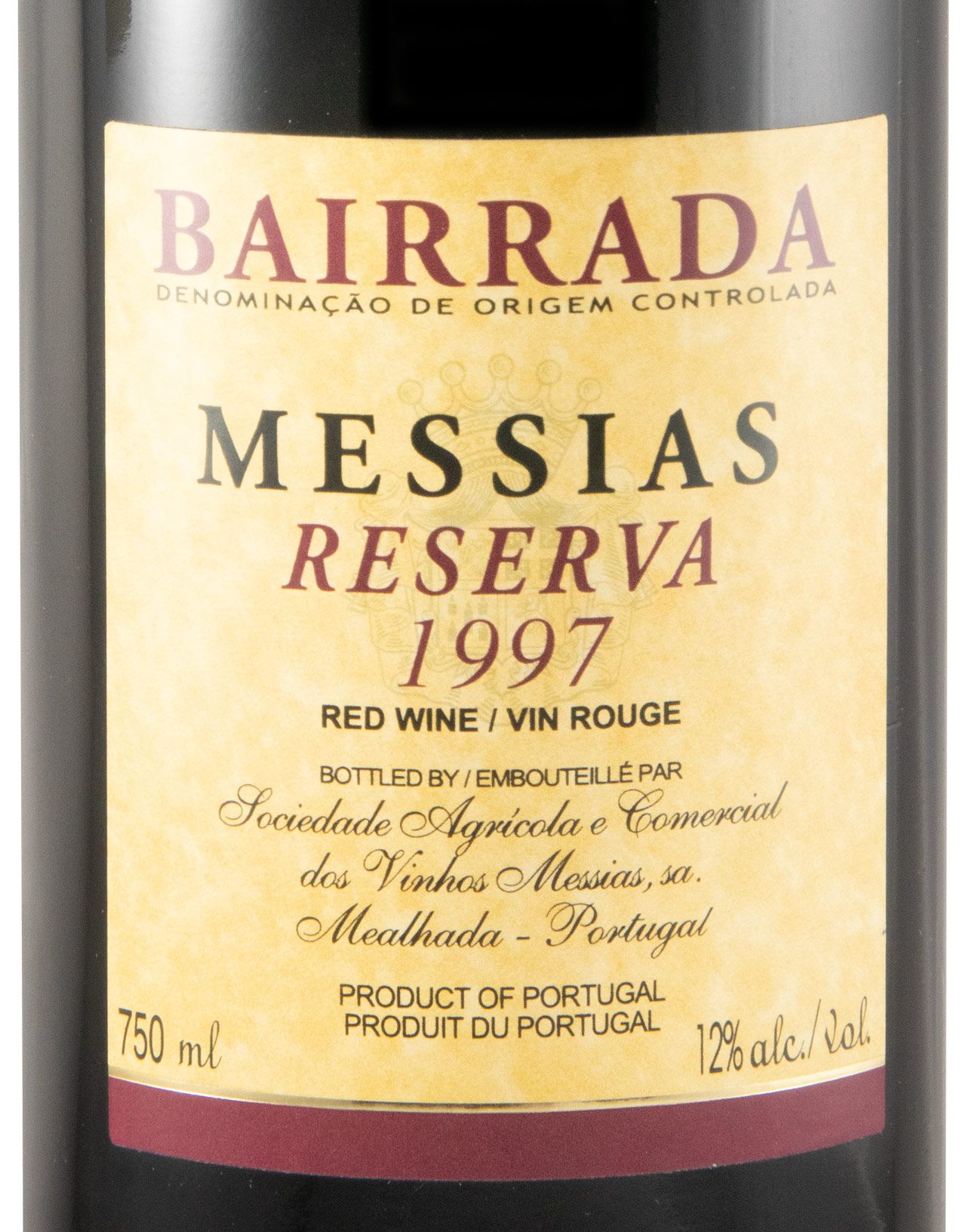 1997 Messias Bairrada Reserva tinto