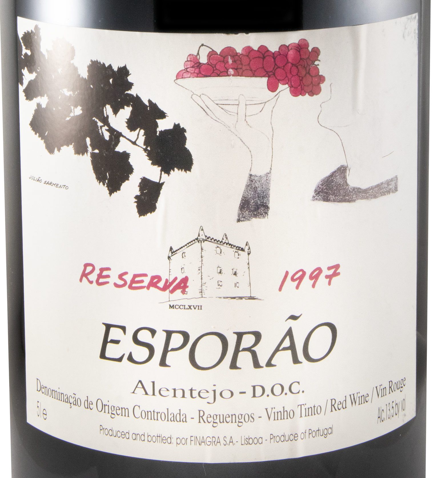 1997 Esporão Reserva tinto 5L