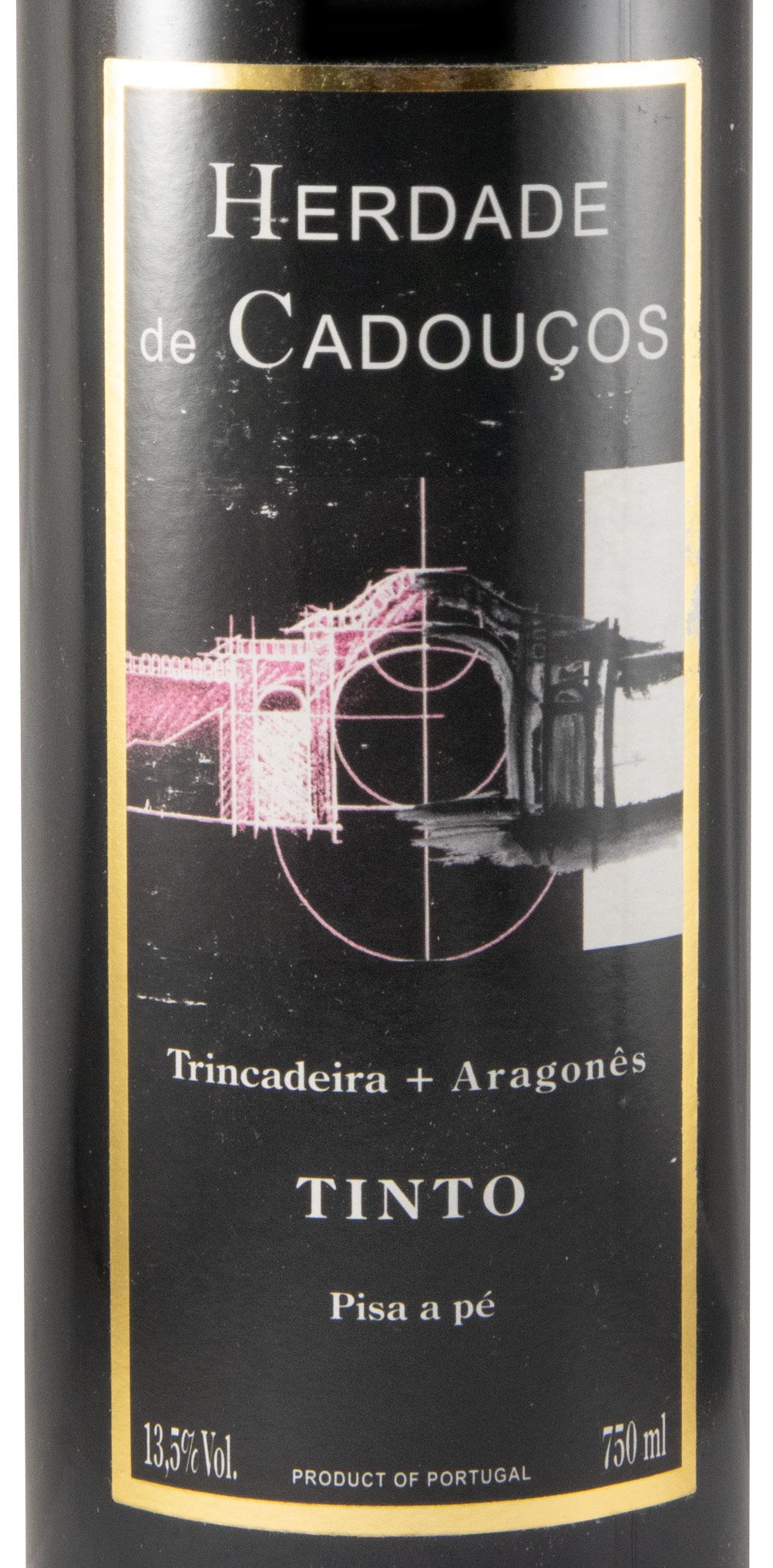Herdade de Cadouços tinto (sem ano de colheita especificado)