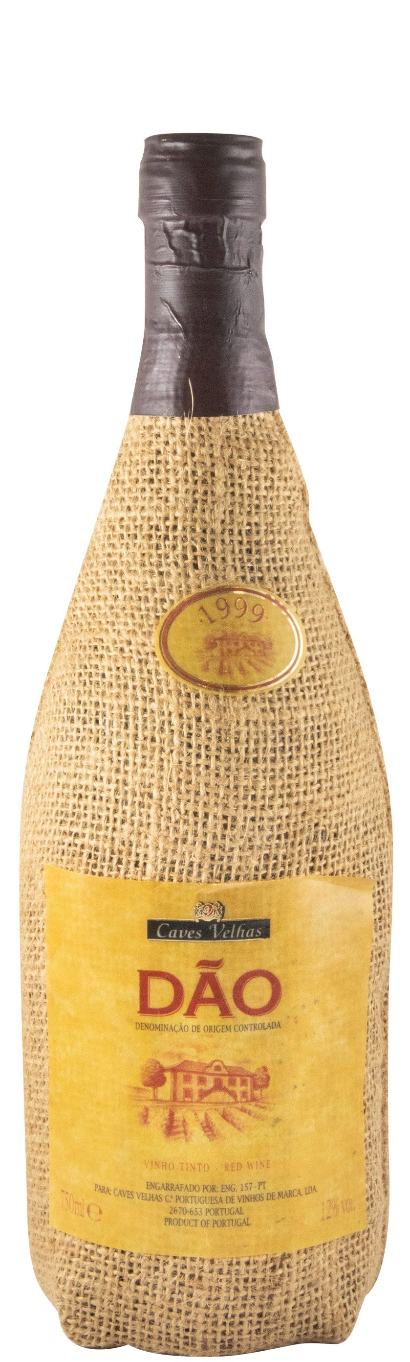 1999 Caves Velhas Juta Dão tinto (garrafa empalhada)