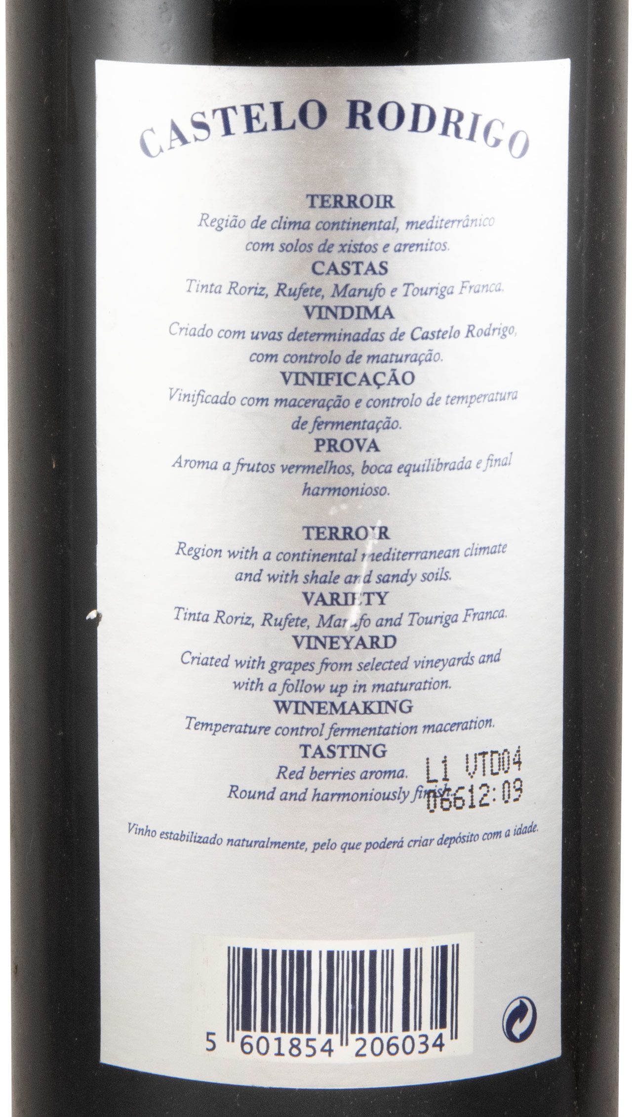 2004 Castelo Rodrigo red