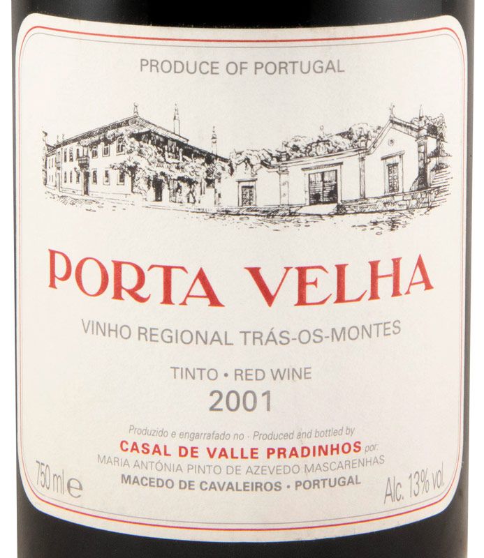 2001 Valle Pradinhos Porta Velha red