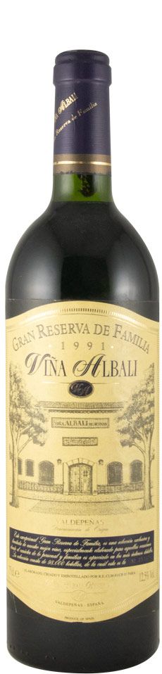 1991 Félix Solís Viña Albali Gran Reserva de Família Valdepeñas red