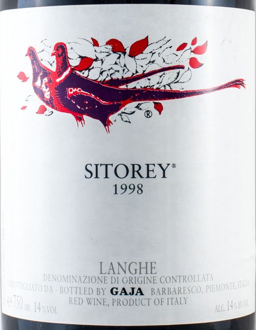 1998 Gaja Sitorey Babaresco tinto