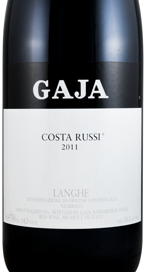 2011 Gaja Costa Russi Barbaresco red
