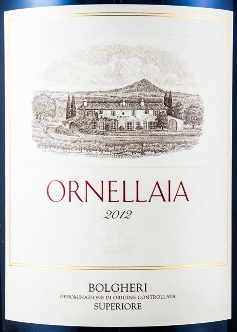 2012 Ornellaia Bolgheri-Toscana tinto 1,5L