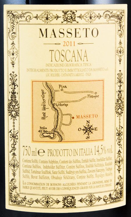 2011 Masseto Toscana tinto
