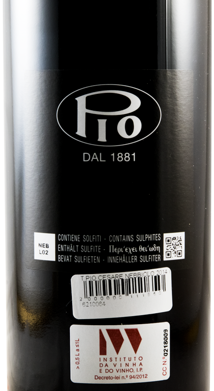 2014 Pio Cesare Nebbiolo Piemonte tinto