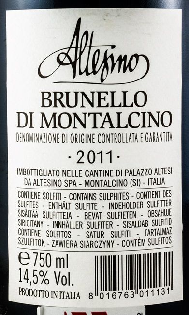 2011 Altesino Brunello di Montalcino tinto