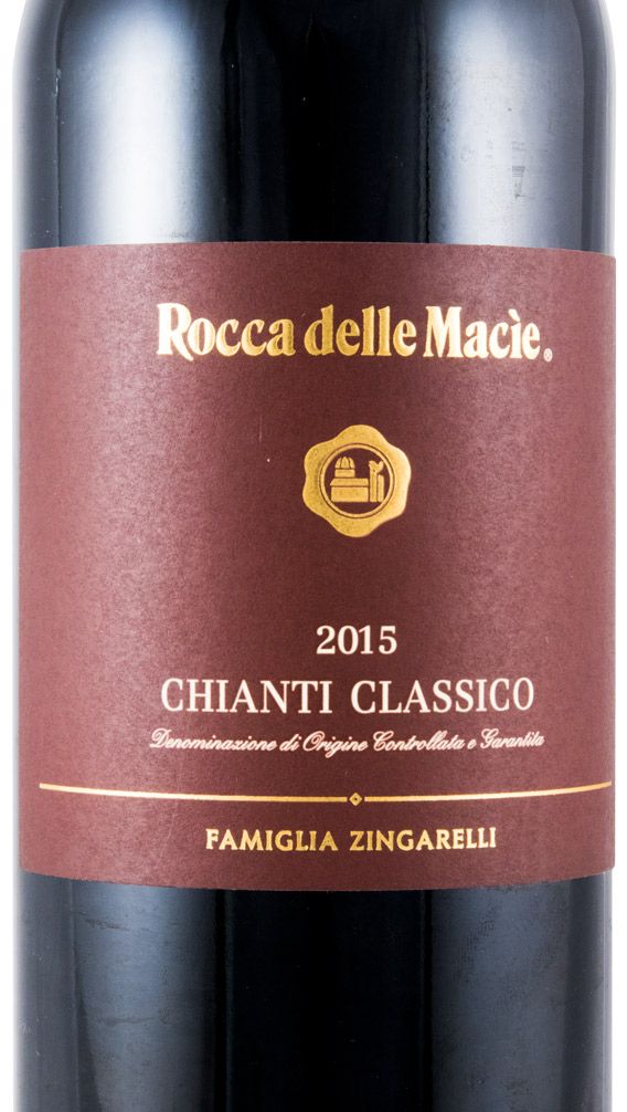 2015 Rocca Delle Macie Famiglia Zingarelli Chianti Classico red