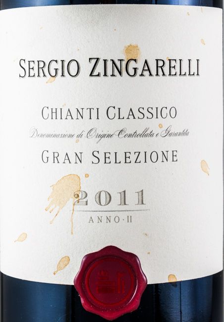 2011 Sergio Zingarelli Chianti Classico Gran Selezione red