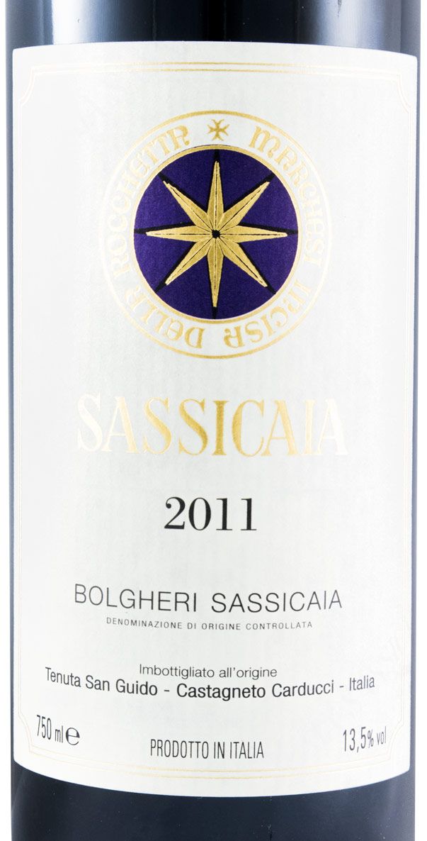 2011 Tenuta San Guido Sassicaia Bolgheri tinto