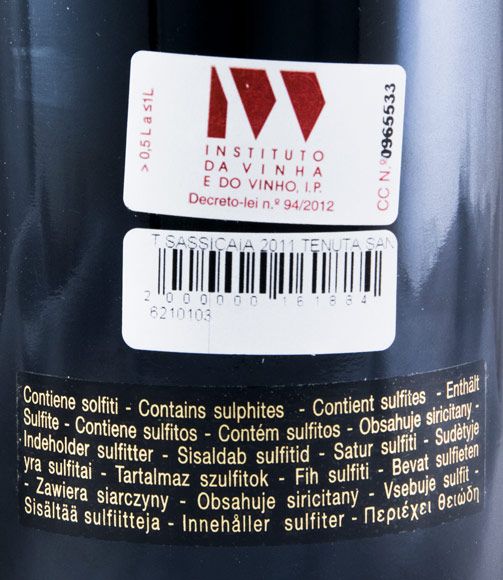 2011 Tenuta San Guido Sassicaia Bolgheri tinto