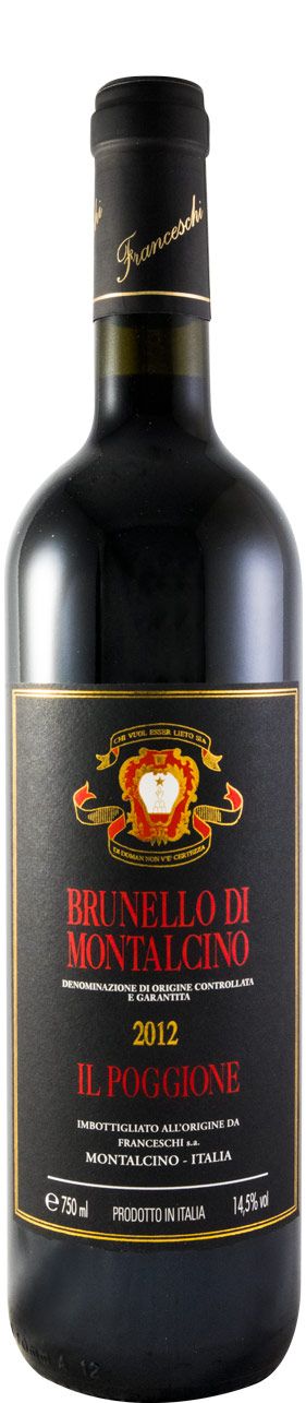 2012 Il Poggione Brunello di Montalcino red